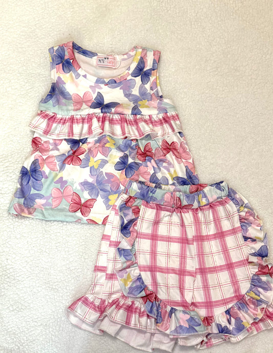 Butterfly Kisses Ruffle Set