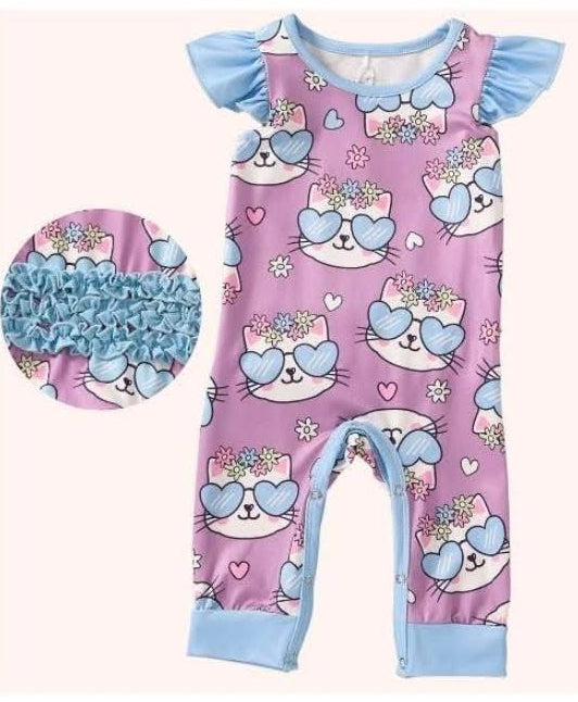 Purrfectly Cute Romper